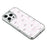 For iPhone 16 Pro Case Lacquered Epoxy Pattern TPU + Acrylic Phone Cover Large Camera Cutout - Bows - 5