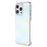 For iPhone 15 Pro Case Lacquered Epoxy Pattern TPU + Acrylic Phone Cover Large Camera Cutout - Flowers - 4