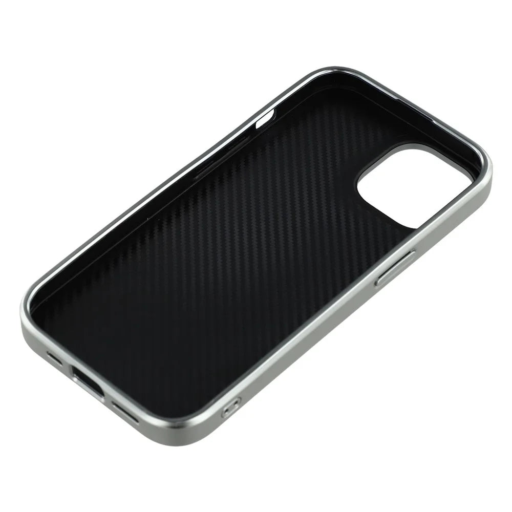 For iPhone 14 Case Lacquered Epoxy Pattern TPU + Acrylic Phone Cover Large Camera Cutout - Bows - 7