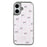 For iPhone 16 Case Lacquered Epoxy Pattern TPU + Acrylic Phone Cover Large Camera Cutout - Bows - 3
