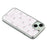 For iPhone 15 Case Lacquered Epoxy Pattern TPU + Acrylic Phone Cover Large Camera Cutout - Bows - 5