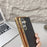 For Samsung Galaxy S25+ Magnetic Case Nappa Texture PU + TPU + PC Phone Back Cover - Brown - 3