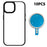 10Pcs For iPhone 13 Pro Case DIY Blank Heat Transfer TPU + PC Phone Back Cover with Magnetic Ring - 1