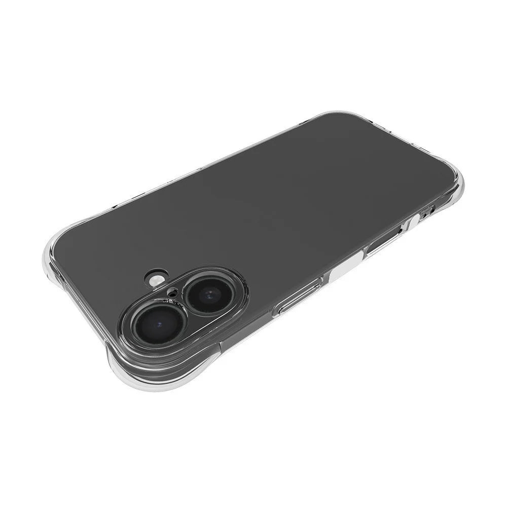 For iPhone 17 TPU Phone Case Non Slip Transparent Mobile Phone Cover - 4
