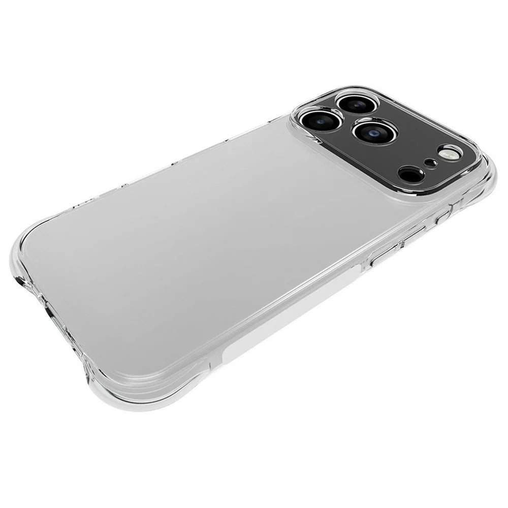 For iPhone 18 Pro / 17 Pro TPU Phone Case Non Slip Transparent Mobile Phone Cover - 4