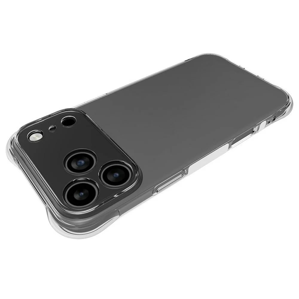 For iPhone 18 Pro Max / 17 Pro Max TPU Phone Case Non Slip Transparent Mobile Phone Cover - 4
