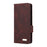 For Nothing Phone (3a) Case Leather Wallet Flip Phone Cover with Hardware Decor - Coffee - 7