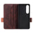 For Sony Xperia 1 VII Case Leather Wallet Flip Phone Cover with Hardware Decor - Coffee - 5