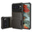 For Google Pixel 9 Pro XL Case PC + TPU Dual Layer Back Phone Cover with Card Holder - Black - 2