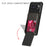 For Google Pixel 9 Pro XL Case PC + TPU Dual Layer Back Phone Cover with Card Holder - Black - 3