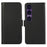 ABEEL For Sony Xperia 1 VII Case Leather Phone Cover with RFID Blocking Wallet - Black - 1