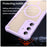 For Samsung Galaxy S25+ Magnetic Case TPU + PC Phone Back Cover - Purple - 3