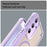 For Samsung Galaxy S25+ Magnetic Case TPU + PC Phone Back Cover - Purple - 5