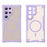 For Samsung Galaxy S24 Ultra Magnetic Case TPU + PC Phone Back Cover - Purple - 2