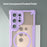 For Samsung Galaxy S24 Ultra Magnetic Case TPU + PC Phone Back Cover - Purple - 4