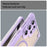 For Samsung Galaxy S24 Ultra Magnetic Case TPU + PC Phone Back Cover - Purple - 5