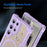 For Samsung Galaxy S24 Ultra Magnetic Case TPU + PC Phone Back Cover - Purple - 7