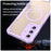 For Samsung Galaxy A16 5G  /  4G Magnetic Case TPU + PC Phone Back Cover - Purple - 3