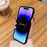 For iPhone 15 Pro Case Rhombus Stitching PU Leather + TPU Shockproof Phone Cover - White - 5