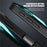 IPAKY For iPhone 16 Pro Max Shockproof Case PC + TPU Matte Phone Back Cover - Black - 3