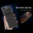 IPAKY For iPhone 16 Case Carbon Fiber Texture PC + TPU Shockproof Phone Back Cover - Titanium Black - 7