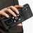 For Samsung Galaxy A05 4G Magnetic Case Rotating Kickstand TPU + PC Phone Cover - Black - 2