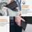 For Infinix Note 50 4G / Infinix Note 50 Pro 4G Wallet Case with Strap Carbon Fiber Texture Leather Mobile Cover - Black - 7