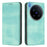 For vivo X200 Ultra 5G Wallet Cases Retro Texture RFID Blocking Leather Phone Cover - Mint Green - 1