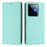 For Realme GT7 Pro Racing 5G Wallet Case RFID Blocking Litchi Texture Leather Mobile Cover - Mint Green - 3