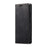 AUTSPACE For Samsung Galaxy S25 Wallet Case  A01 Leather Stand Cover with RFID Blocking Card Holder - Black - 2