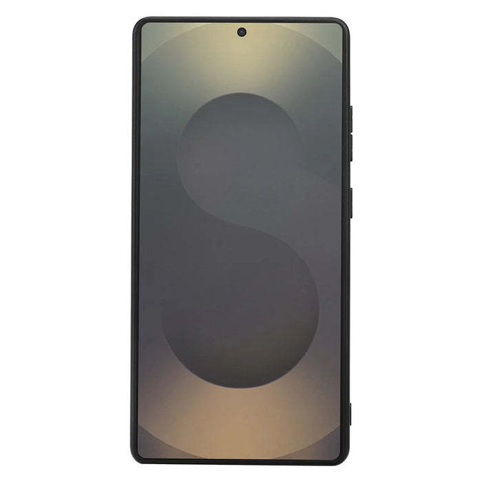 VILI D-THS Series for Samsung Galaxy S24 Ultra Magnetic Case Ring Kickstand PC TPU Phone Back Cover with Strap - Black - 3