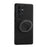 VILI D-THS Series for Samsung Galaxy S24 Ultra Magnetic Case Ring Kickstand PC TPU Phone Back Cover with Strap - Black - 4