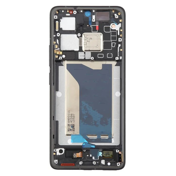 For Xiaomi Redmi K80 Pro 5G OEM Grade S OLED Screen and Digitizer Assembly + Frame (Without Logo) - Black - 3