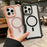 For iPhone 16 Pro Max Case Compatible with MagSafe Clear Anti Drop TPU + PC Phone Cover - Red Purple  /  Blue Green - 5