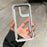 For iPhone 16 Pro Case Clear Detachable 2 in 1 Shockproof TPU + PC Phone Back Cover - Black  /  Red - 6