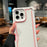 For iPhone 16 Pro Case Clear Detachable 2 in 1 Shockproof TPU + PC Phone Back Cover - Black  /  Red - 7