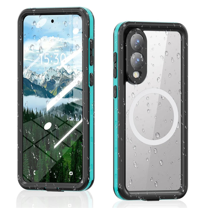 REDPEPPER A Series For Samsung Galaxy S25 Edge Case IP68 Waterproof Phone Cover Magnetic Case - Blue - 2