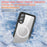 REDPEPPER A Series For Samsung Galaxy S25 Edge Case IP68 Waterproof Phone Cover Magnetic Case - Blue - 7