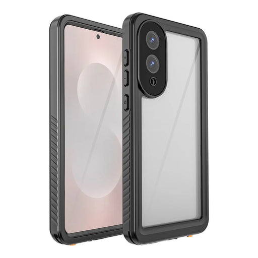 REDPEPPER FS / FM Series For Samsung Galaxy S25 Edge Waterproof Case IP68 Shockproof Phone Cover - Black - 1