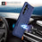 For Samsung Galaxy A36 5G Case with Card Holder PU Leather + TPU Phone Back Cover - Blue - 3