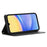 For Samsung Galaxy A26 5G Case Wallet Calf Texture Leather Phone Cover with Hidden Magnetic Closure - Black - 3