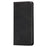 For Samsung Galaxy S24+ Case Wallet Calf Texture Leather Phone Cover with Hidden Magnetic Closure - Black - 5