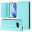 For Nothing Phone (3a) Leather Case RINACASIS RC01 Phone Cover with RFID Blocking Wallet Stand - Mint Green - 3