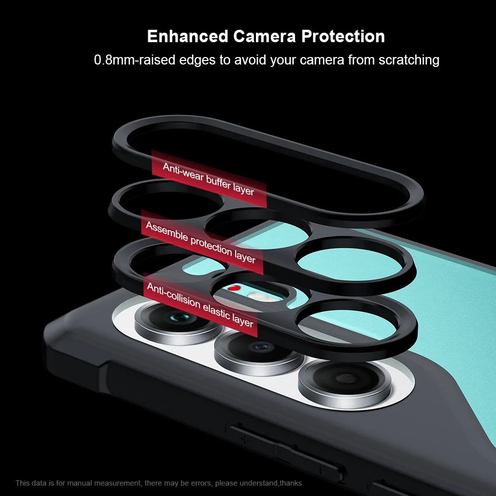 XUNDD For TECNO Camon 40 Pro 5G Case Dropproof TPU + Acrylic Clear Back Phone Cover - 6