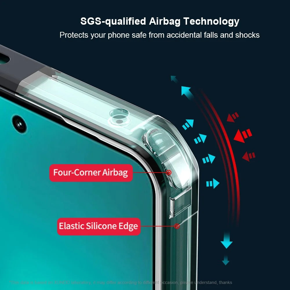 XUNDD For Realme 14T 5G Case Dropproof TPU + Acrylic Clear Back Phone Cover - 5