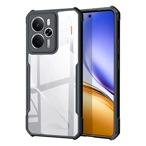 XUNDD For Realme 14 5G / Neo7x 5G Case Dropproof TPU + Acrylic Clear Back Phone Cover - 1