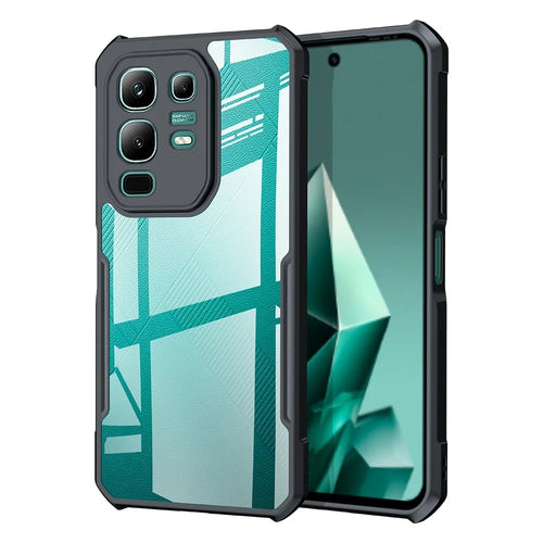 XUNDD For Infinix Note 50x 5G Case Dropproof TPU + Acrylic Clear Back Phone Cover - 1