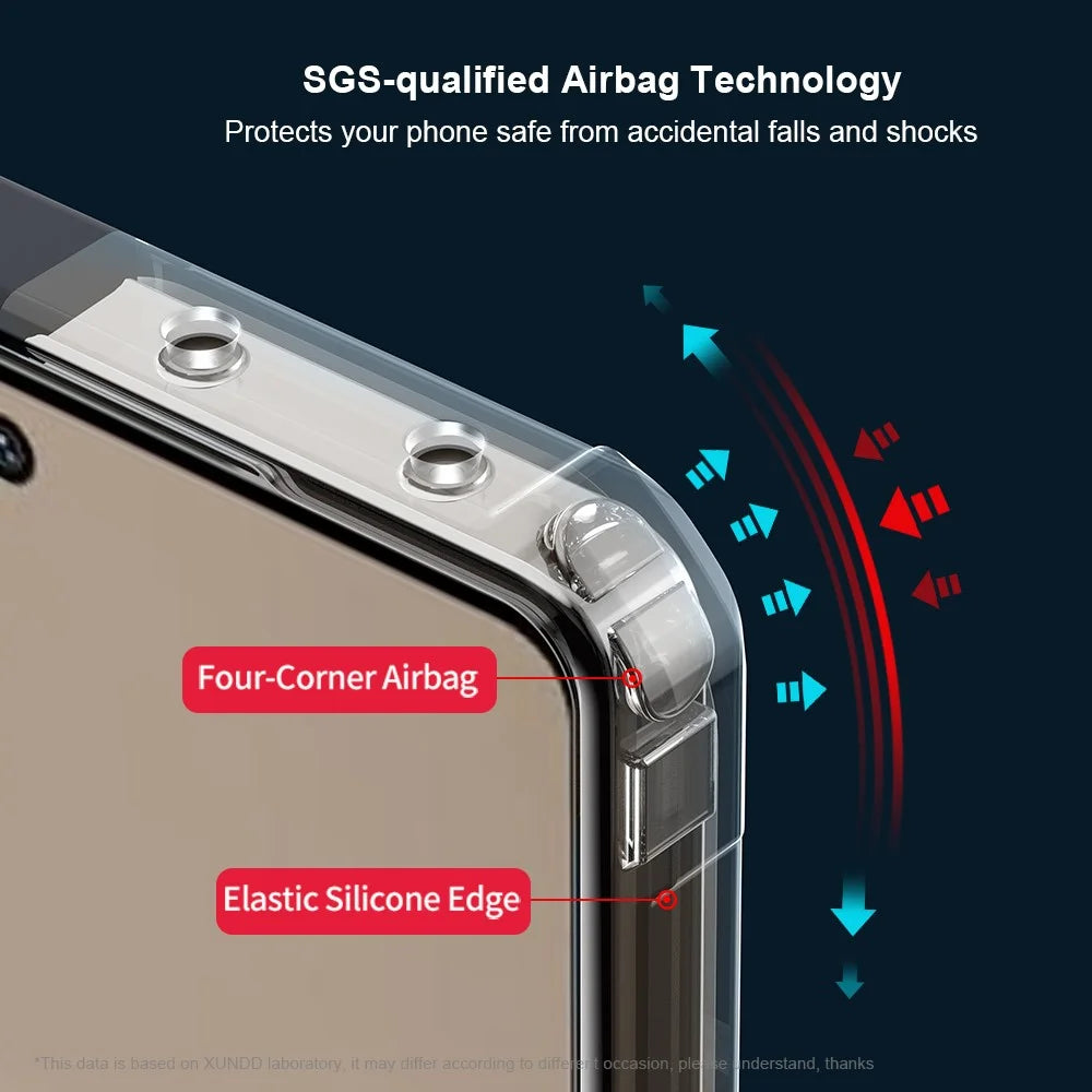 XUNDD For Infinix Note 50 Pro 4G / Note 50 4G Case Dropproof TPU + Acrylic Clear Back Phone Cover - 5