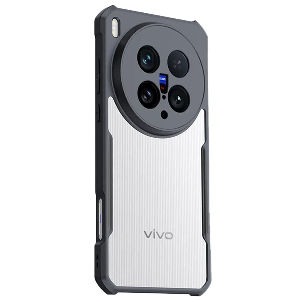 XUNDD For vivo X200 Ultra 5G Case Dropproof TPU + Acrylic Clear Back Phone Cover - 1