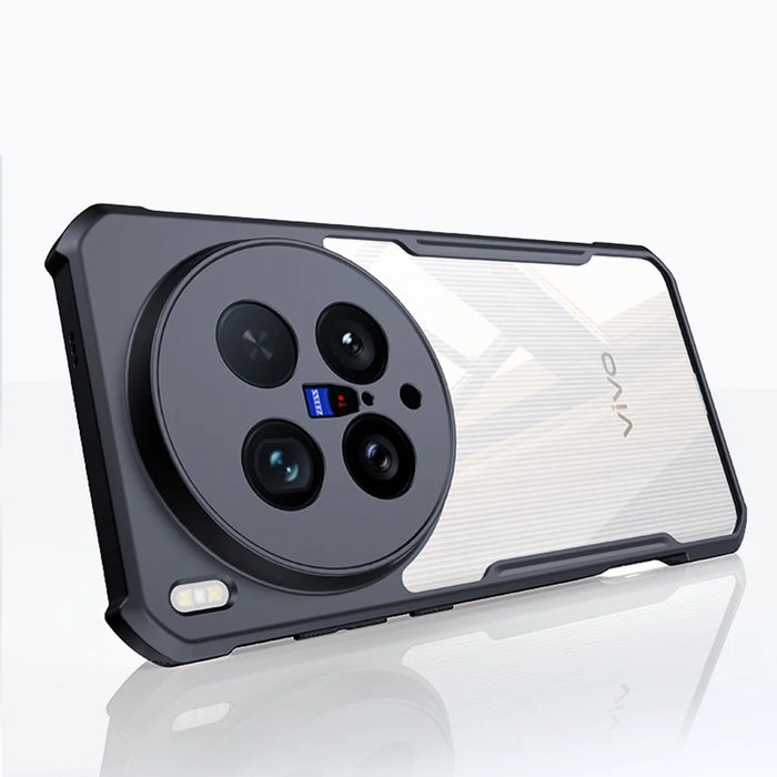XUNDD For vivo X200 Ultra 5G Case Dropproof TPU + Acrylic Clear Back Phone Cover - 2